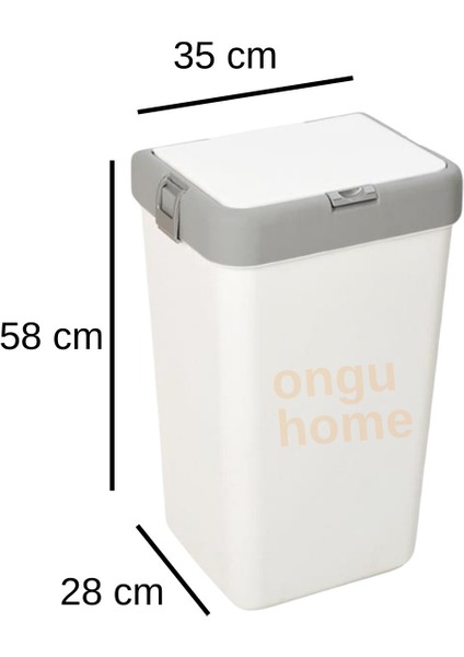 Motek Tekli 40 Lt Çamaşır Sepeti – Su ve Buhara Dayanıklı, Dokunmatik Kapaklı Birinci Sınıf Plastik, 35x28x58 cm modelleri