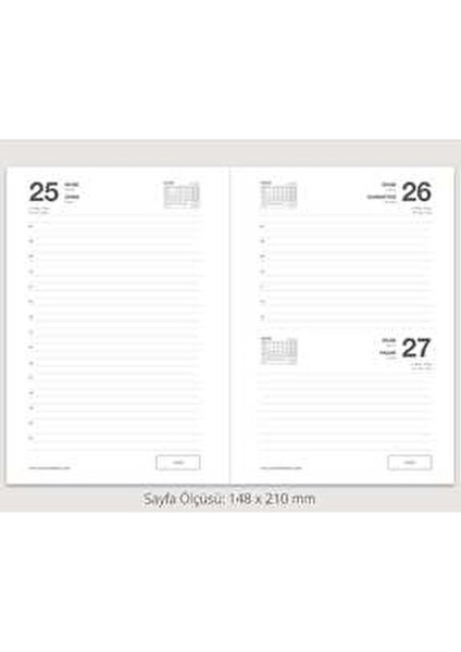 2026 Ajanda Ekonomik Cilt Bezli Günlük Ajanda 14X20 cm Lacivert Renk Gönderilecektir fiyatları