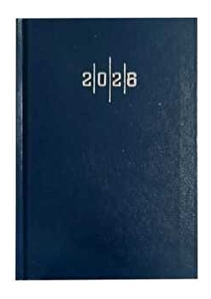 2026 Ajanda Ekonomik Cilt Bezli Günlük Ajanda 14X20 cm Lacivert Renk Gönderilecektir fırsatları