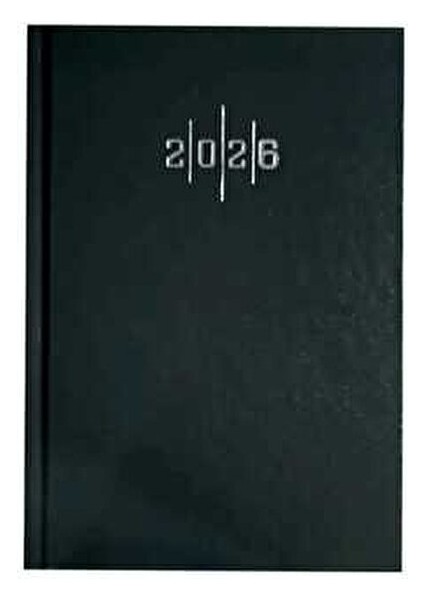 2026 Ajanda Ekonomik Cilt Bezli Günlük Ajanda 14X20 cm Lacivert Renk Gönderilecektir