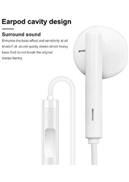 Iphone 16 Pro Max / 16 Pro / 16 Plus / 16 Uyumlu Type-C Stereo Mikrofonlu Kulaklık indirimleri