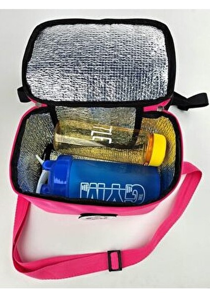 Anaokulu, Ilkokul Pembe Renk Beslenme Çantası fırsatları