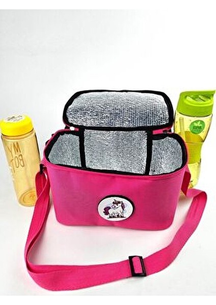 Anaokulu, Ilkokul Pembe Renk Beslenme Çantası