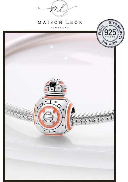 Star Wars Bb-8 Droid Charm