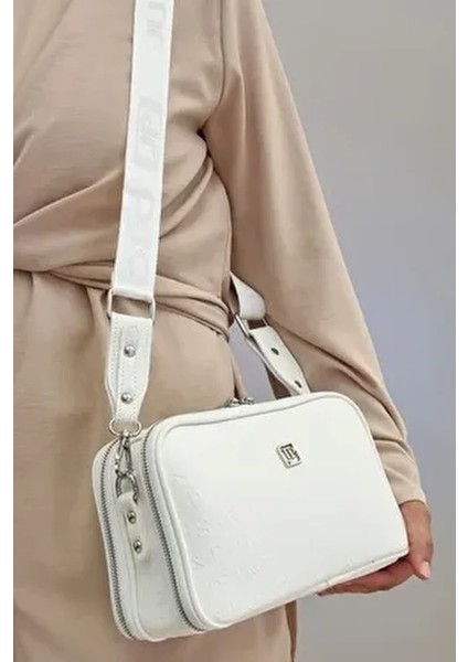 Justpolo Orijinal Kutu Model 2 Bölmeli El ve Omuz Çantası