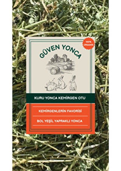 Yonca Kuru Kemirgen Otu 2 kg Bol Çiçekli fırsatları
