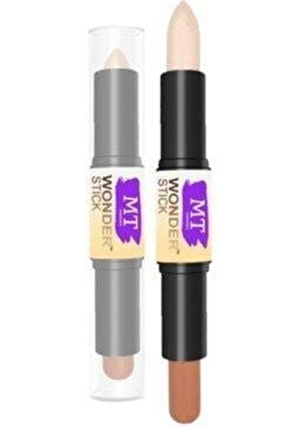 Çift Uçlu Stick Kapatıcı 03 Mat ve Parlak Seçeneklerle Uzun Süre Kalıcı Makyaj İçin