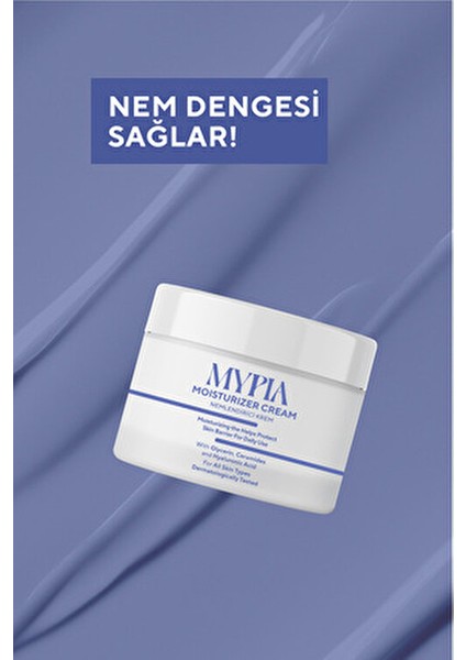 Mypia Nemlendirici Krem Cilt Bariyerini Güçlendiren Hyalüronik Asit 50 ml Gün Boyu Kullanım indirimleri