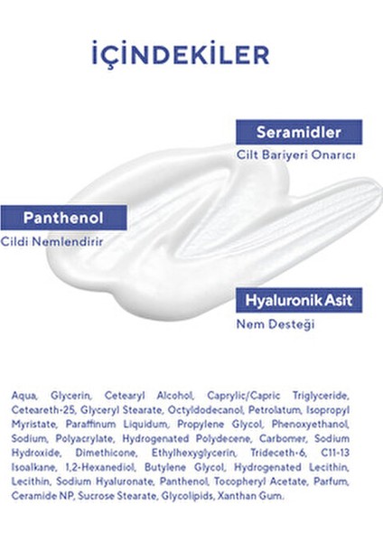 Mypia Nemlendirici Krem Cilt Bariyerini Güçlendiren Hyalüronik Asit 50 ml Gün Boyu Kullanım