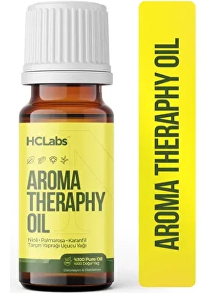 Aroma Therapy Oil Doğal ve Keskin Koku 10 ml Cilt Yanmasına Karşı Etkili