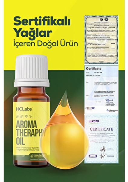 Aroma Therapy Oil Doğal ve Keskin Koku 10 ml Cilt Yanmasına Karşı Etkili fırsatları
