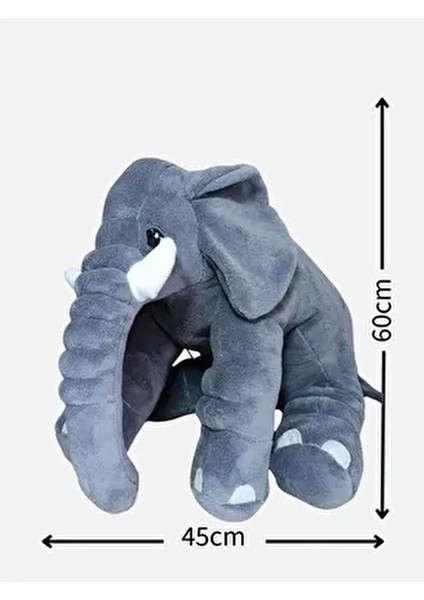 Oyun ve Uyku Arkadaşım Peluş Fil 60CM fiyatları