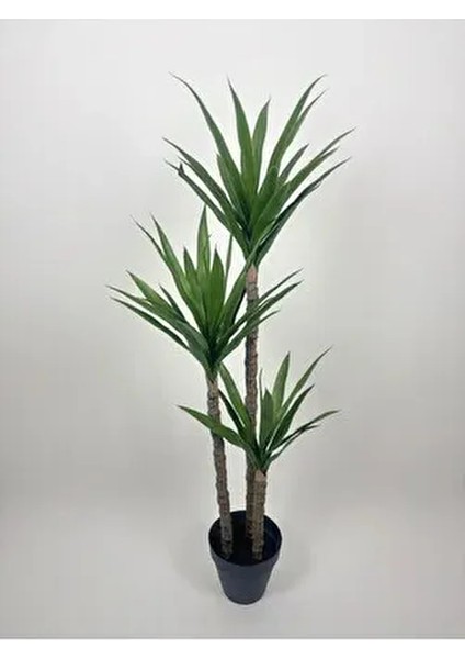 160 cm 3 Dallı Yuka Ağacı Yapay