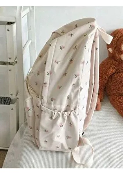 Womi Kore Tarzı Çok Bölmeli Okul Sırt Çantası Çiçekli indirimleri