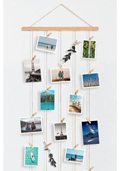 Mini Mandallı Fotoğraf Askısı Hafif Tasarım ile Taşınabilir 106 cm Uzunluk fiyatları