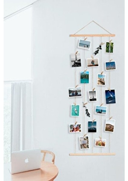 Mini Mandallı Fotoğraf Askısı Hafif Tasarım ile Taşınabilir 106 cm Uzunluk modelleri