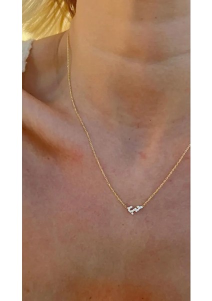 Arapça Aşk Kolye Love 925 Ayar