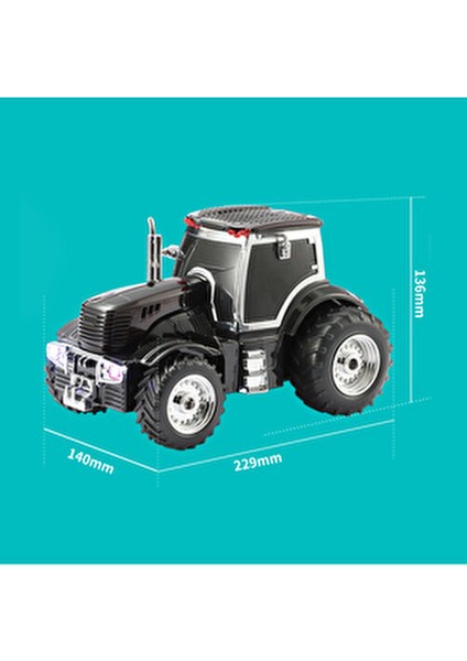 WS560 Şarjlı Klasik Traktör Araba Bluetooth Hoparlör Speaker Tws Fm Radyo Sd Kart USB Aux