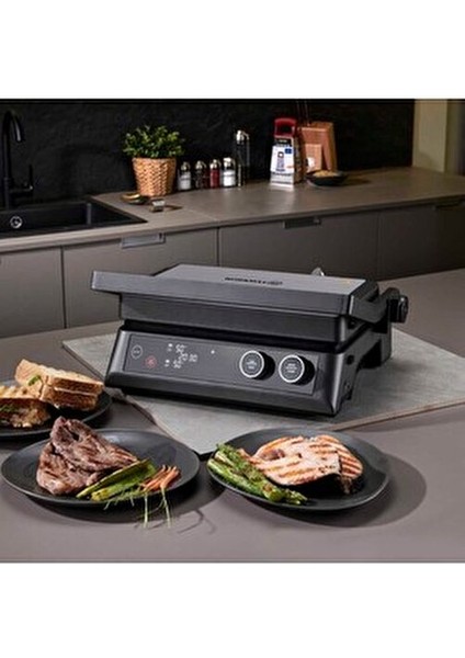 Pro Grill Dijital Tost Makinesi A817 Çıkartılabilir Plakalı Bej Renkli Güçlü Performans