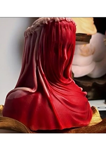 3'lü Art Decor Peçeli Kadın Büst Mum Seti Doğal Soya Mumu indirimleri