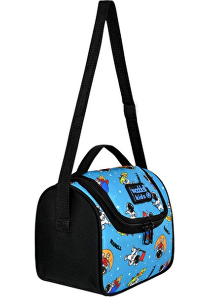 Waddell Baskılı Astronot Lisanslı Kombin Anaokul Kreş Çantası ve Termal Beslenme Çantası indirimleri