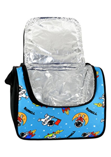 Waddell Baskılı Astronot Lisanslı Kombin Anaokul Kreş Çantası ve Termal Beslenme Çantası