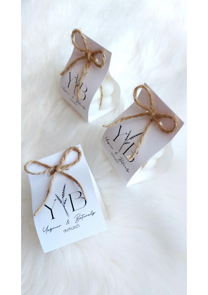 25 Adet Kartlı Jüt Ipli Bubble Mum Hediyelik – Nişan, Söz, Nikah, Kına ve Özel Günler Için fiyatları