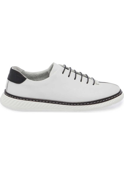 Beyaz Hakiki Deri Erkek Sneaker - E24I1AY56812-A26 modelleri