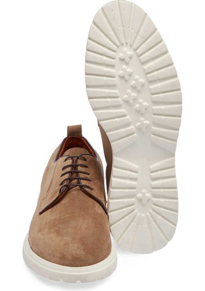 Bej Hakiki Süet Deri Erkek Casual Ayakkabı - E24I1AY56766-B79 fırsatları