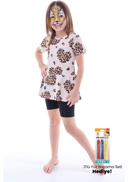 Kalp Desenli Siyah Kız Çocuk Boneli Mayo Takımı fiyatları