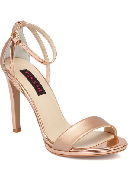 Pembe Vegan Kadın Abiye Ayakkabı - K24Y1AY67402-N6N