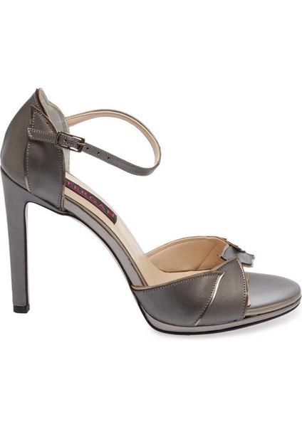 Platin Vegan Kadın Abiye Ayakkabı - K24Y1AY67396-O58 modelleri