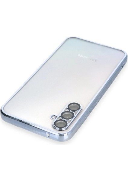 Samsung Galaxy A34 5g Kılıf Razer Lensli Silikon - Açık Mavi Mrayd modelleri