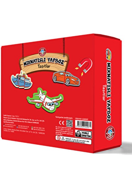 Mıknatıslı Yapboz Serisi Taşıtlar indirimleri