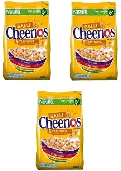 Cheerios Ballı Tahıl Gevreği 225 gr x 3 Adet
