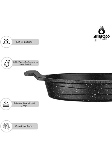 Daisy 3 Parça Döküm Yanmaz Yapışmaz Omlet (Sahan) Seti modelleri