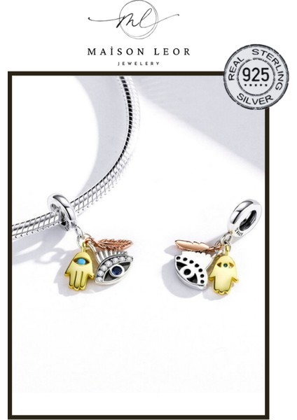 Fatma'nın Eli, Her Şeyi Gören Göz ve Spiritüel Tüy Sallantılı Charm