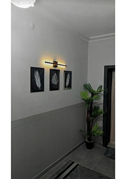 (102X45CM)MDF Cnc Işlemeli Dekoratif Boyanabilir Duvar Paneli (6mm) Düz fırsatları