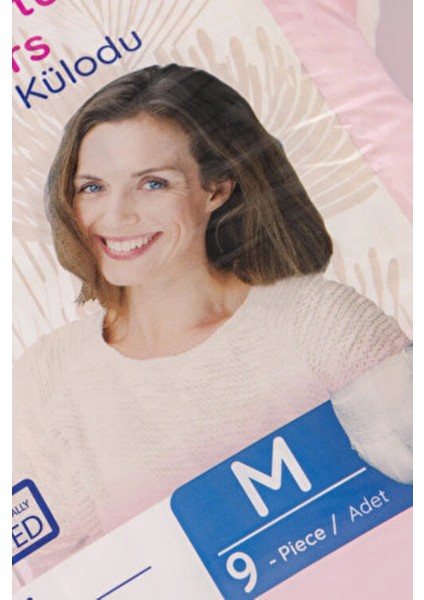 Emici Külot Orta Medium 9 Adet, Lohusa Emici Külot Doğum Sonrası Konforlu Hijyenik ve Sızdırmaz