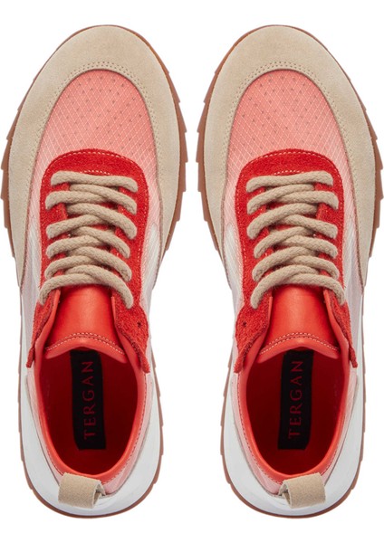 Pembe Hakiki Süet Deri Kadın Sneaker - K25I1AY68117-U8P indirimleri