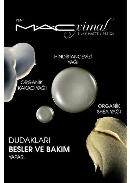 Macximal Mini Mac Silky Matte Lipstick - Russian Red 1.7g modelleri