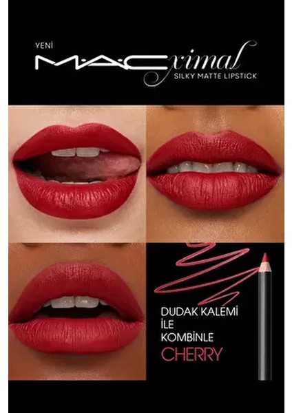 Macximal Mini Mac Silky Matte Lipstick - Russian Red 1.7g fırsatları