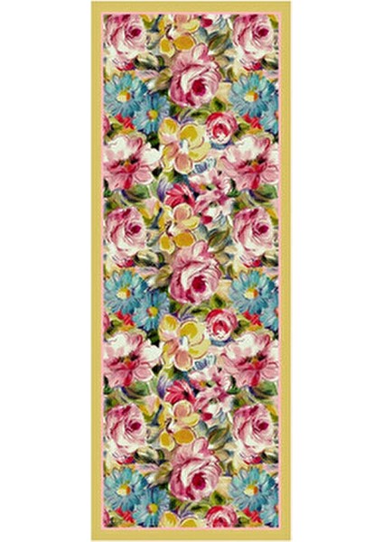 Kayısı Rossel Desen Pamuk Şal