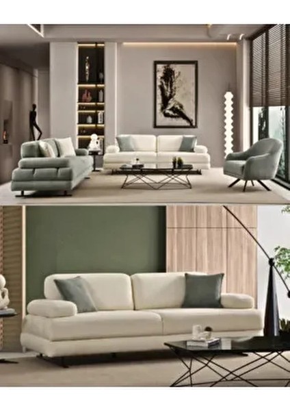 Neon Koltuk Takımı & Sırt Mekanizmalı Kanepe (3+3+1+1)