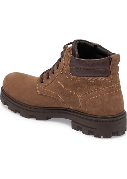 Kum Hakiki Nubuk Deri Erkek Casual Bot - E24K1BT57086-B21 fiyatları