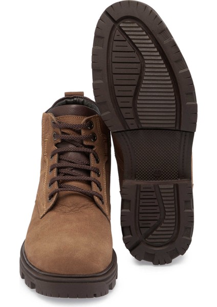 Kum Hakiki Nubuk Deri Erkek Casual Bot - E24K1BT57086-B21 fırsatları