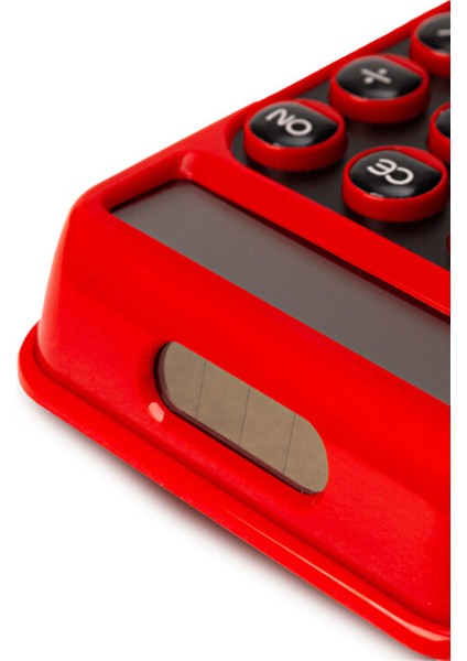 Renkli ve Işık Enerjili Hesap Makinesi - Kırmızı BL2122 modelleri