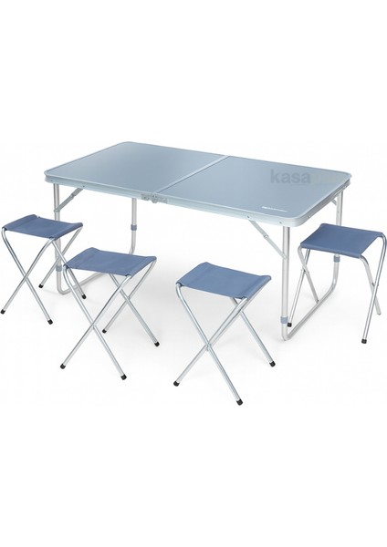 Camping 513CAMP0313 Antrasit Katlanır Masa Tabure Seti
