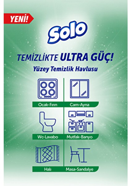 Temizlikte Ultra Güç Limon&portakal Tazeliği Yüzey Temizlik Havlusu 3'lü 300 Yaprak indirimleri