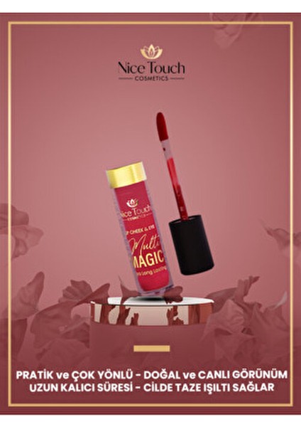 Lip Cheek & Eye Multi Magic 3’ü 1 Arada Ruj Allık Far – Uzun Süre Kalıcı Nemlendirici fiyatları